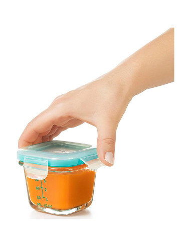 Set de Bloques de Vidrio OXO Tot para Bebés - 8 Piezas 120 mL