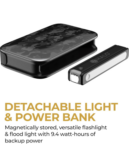 Arrancador de Coche Portátil HALO Bolt PAL 1000 - Negro