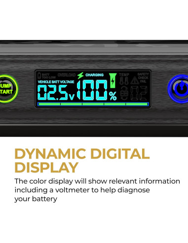 Arrancador de Coche Portátil HALO Bolt PAL 1000 - Negro