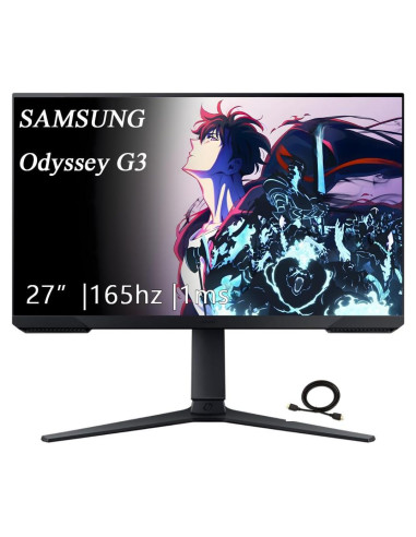 Monitor de Juegos Samsung 27" Odyssey G3 FHD 165Hz 1ms