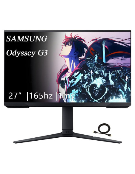 Monitor de Juegos Samsung 27" Odyssey G3 FHD 165Hz 1ms