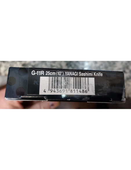 Cuchillo Sashimi Yanagi Global G-11R 25.4 cm Acero Inoxidable
