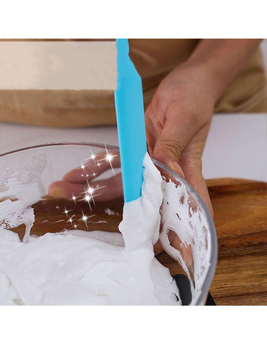 Juego de Espátulas de Silicona YAJUYANG 5 Piezas Multicolor