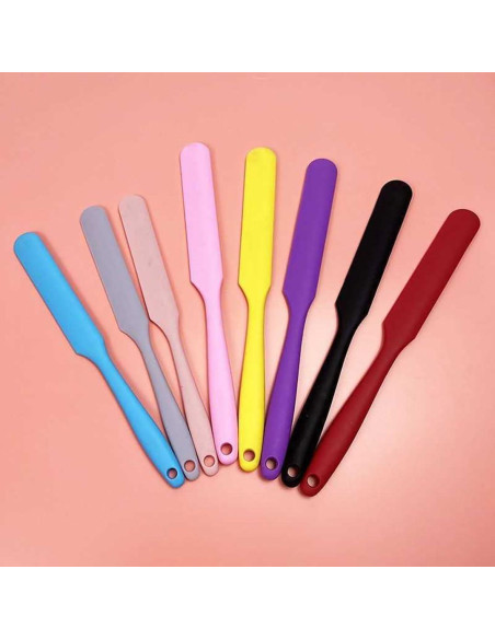 Juego de Espátulas de Silicona YAJUYANG 5 Piezas Multicolor