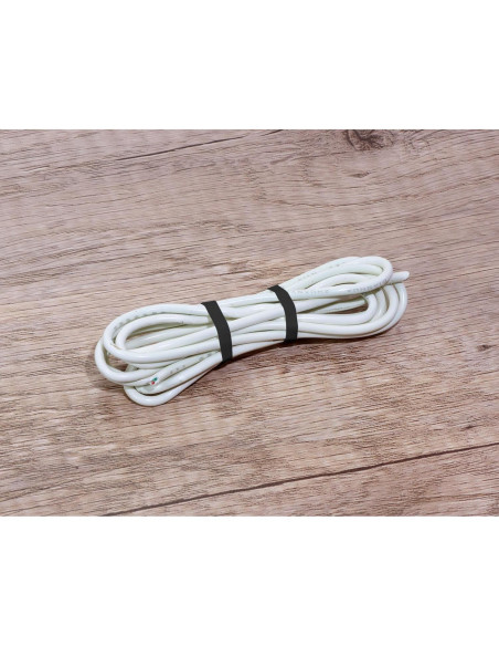 200 Correas de Silicona Negras ONLYKXY para Cables 8x5mm