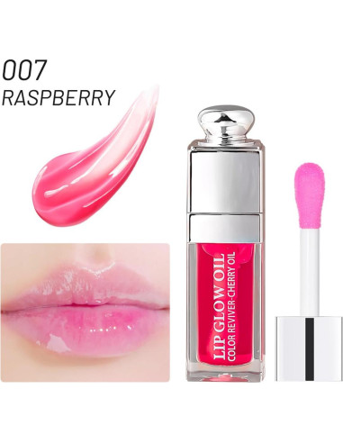 Aceite Brillante Hidratante para Labios Raytin 5.67g Frambuesa