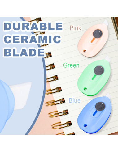 Cortador de Cajas Mini Cerámico Sonuimy - 3 Piezas Multicolor