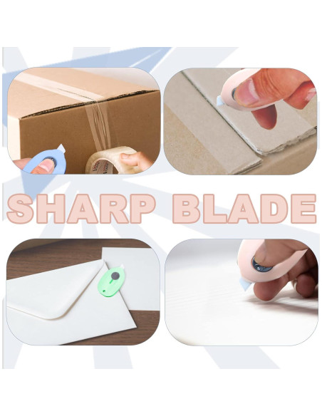 Cortador de Cajas Mini Cerámico Sonuimy - 3 Piezas Multicolor