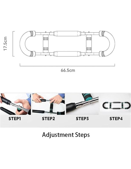 Entrenador de Brazo Twister ZOEVEX arm-001 9-27 kg Ajustable