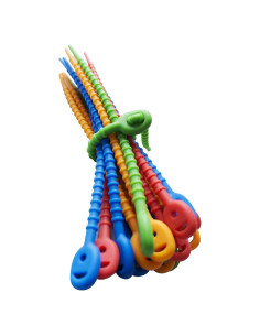 Bridas de Silicona Reutilizables EcoSearene - 20 Pcs - 15.24 cm