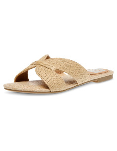 Sandalias DV Dolce Vita Geeya para Mujeres Talla 8 Color Natural