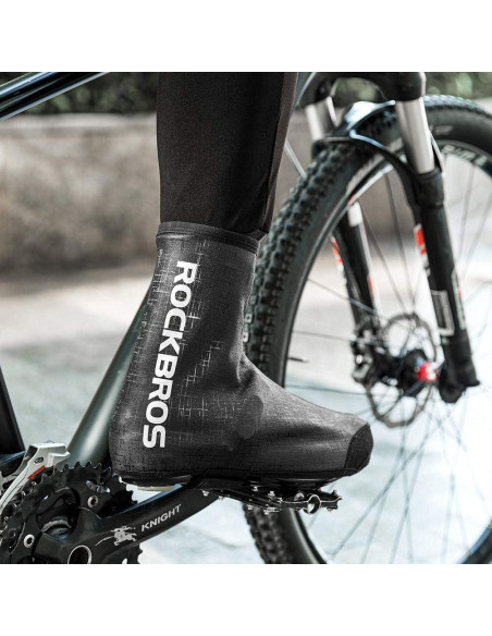 Cubiertas de Zapatos de Ciclismo ROCKBROS Térmicas Negros
