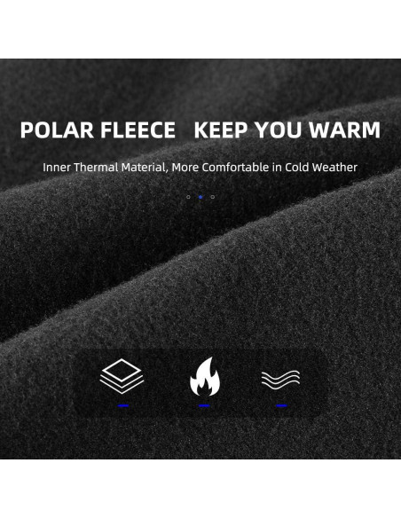 Cubiertas de Zapatos de Ciclismo ROCKBROS Térmicas Negros