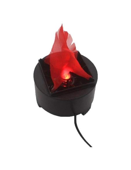Luz de Llama Falsa LED Homonic 13cm Efecto 3D Decorativa