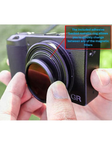 Filtro de Lente Magnético UV Universal - 43mm Genérico