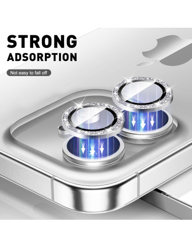 Protector de Lente de Cámara LucBuy para iPhone 13 Mini 9H