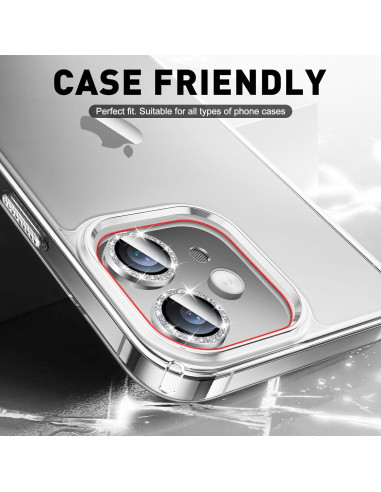 Protector de Lente de Cámara LucBuy para iPhone 13 Mini 9H