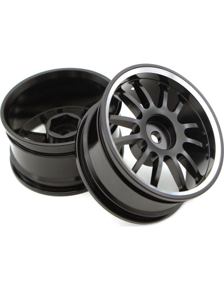 Neumáticos de Drift RC 1/10 Aluminio 4Pcs 52mm Tamiya Traxxas