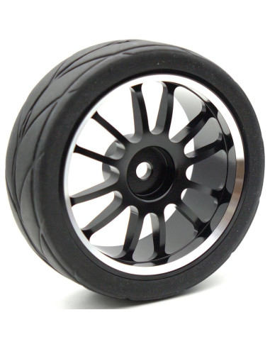 Neumáticos de Drift RC 1/10 Aluminio 4Pcs 52mm Tamiya Traxxas