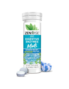 Mentas Digestivas Zenwise Health 30 Tabletas Masticables Menta