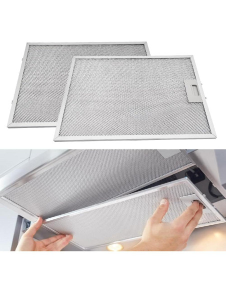 Paquete de 2 Filtros de Grasa TWDRET BPPFA30 30.2x41.4 cm