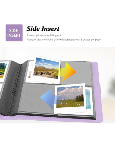 Álbum de Fotos 192 Bolsillos Rekeen para Fujifilm Instax