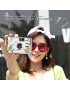 Cámara de película recargable XINBAI S1 a prueba de agua 35mm 2