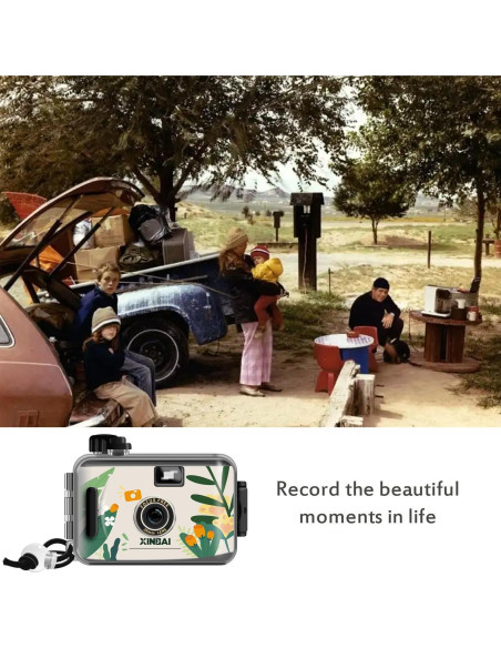 Cámara de película recargable XINBAI S1 a prueba de agua 35mm