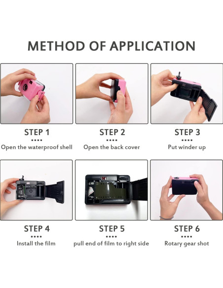 Cámara de película recargable XINBAI S1 a prueba de agua 35mm
