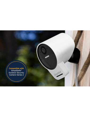 Panel Solar SimpliSafe para Cámara Exterior Inalámbrica