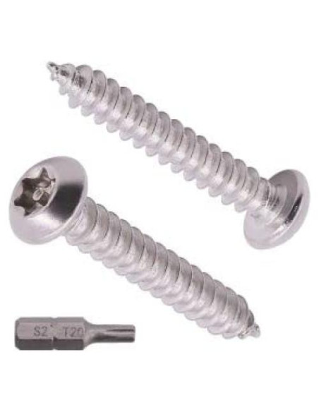 Tornillos M5 x 16mm AOESIN Acero Inoxidable 304 - 50 Pcs