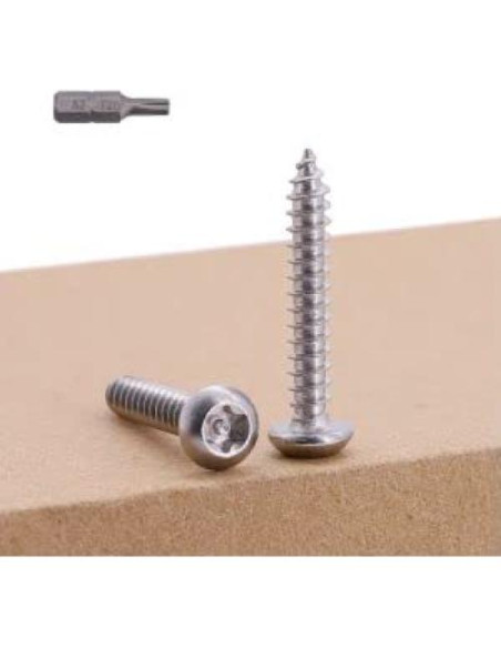 Tornillos M5 x 16mm AOESIN Acero Inoxidable 304 - 50 Pcs