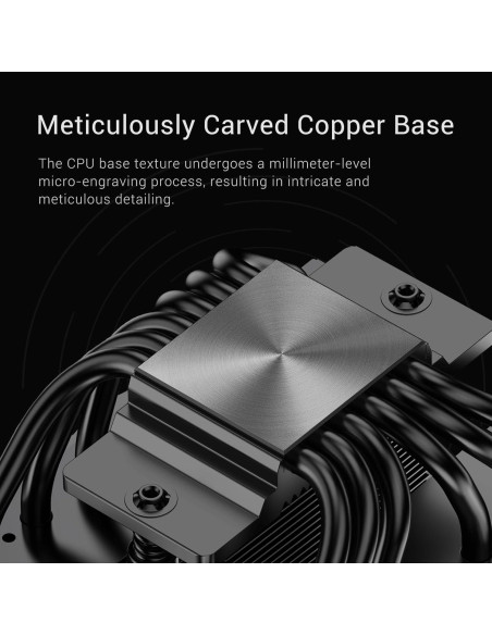 Enfriador de CPU PCCOOLER RZ620 Doble Torre 157.5mm