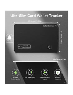 Rastreador Bluetooth Ultra Fino Ultrbeka IP68 para Carteras 2