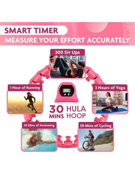 Hula Hoop Inteligente TGU con Contador - Ejercicio y Fitness