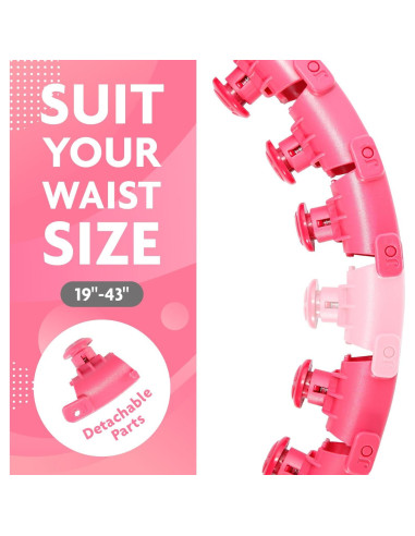 Hula Hoop Inteligente TGU con Contador - Ejercicio y Fitness