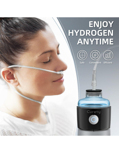 Botella de Agua de Hidrógeno Curety 303A 3 en 1 2300PPB