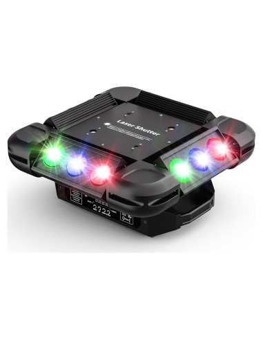 Luz de Cabeza Móvil FODEXAZY 150W RGBW Estroboscópica 16CH