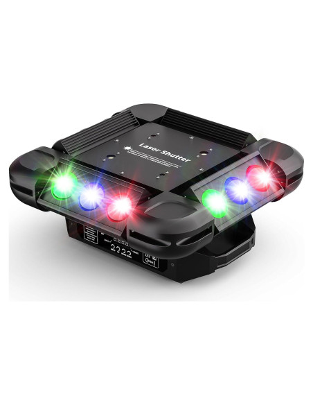 Luz de Cabeza Móvil FODEXAZY 150W RGBW Estroboscópica 16CH