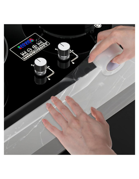 Cinta de Sellado Transparente Hpmjz 4m Impermeable para Baño