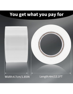 Cinta de Sellado Transparente Hpmjz 4m Impermeable para Baño 2