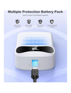 Batería Intercambiable Kawaye 7500mAh para Meta Quest 3/2 2