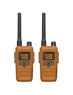 Walkie Talkies Cobra TrailBlazer 250 - 2 Unidades, 2.5W, NOAA