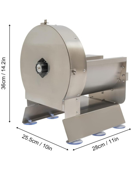 Cortadora Eléctrica de Verduras LIYUANJUN SL-06 Acero Inoxidable