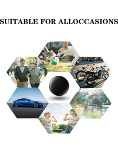 Mini rastreador GPS magnético Qlying FIND-1 para vehículos 2