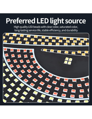 Tiras de Luz LED Ojos del Diablo Genérico 30.48 cm Azul