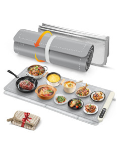 Almohadilla Térmica FYY 2X-Large 91x40cm Gris 450W 6 Niveles