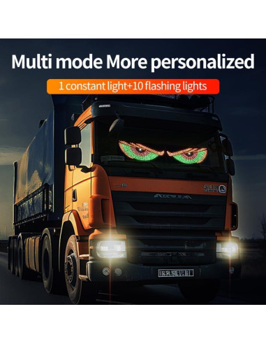 Tiras de Luz LED Ojos del Diablo Genérico 30.48 cm Azul