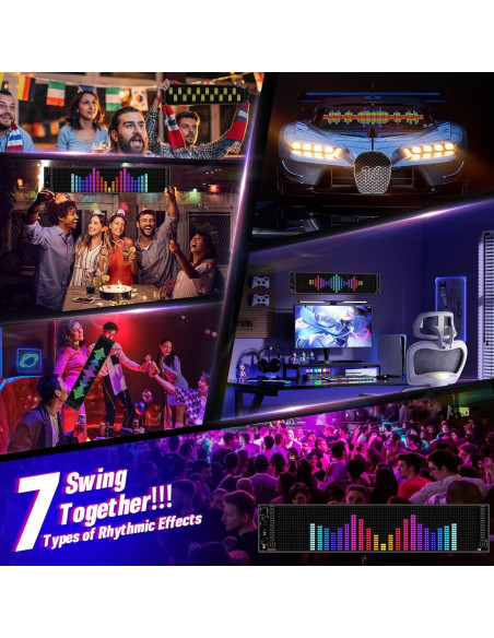 Ojos LED Demonio Vanesa 2Pcs para Parabrisas de Camión