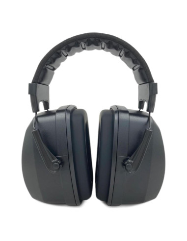 Protectores Auditivos HCMSafety NRR 30dB, Negro, Alta Reducción de Ruido